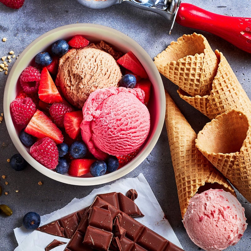 BALCI - Premium Ice Cream Containers (2 Pack - 1 Quart Each) Perfect Freezer Storage Tubs with Lids for Ice Cream, Sorbet and Gelato! - Green - Image 5